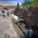 شبکه‌ی آبیاری روستای «بنفشک» هرات بازسازی می‌شود