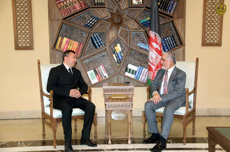 رئیس اجراییه با سفیر ترکمنستان در کابل دیدار کرد