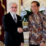 عبدالله عبدالله با رییس جمهور اندونیزیا دیدار کرد