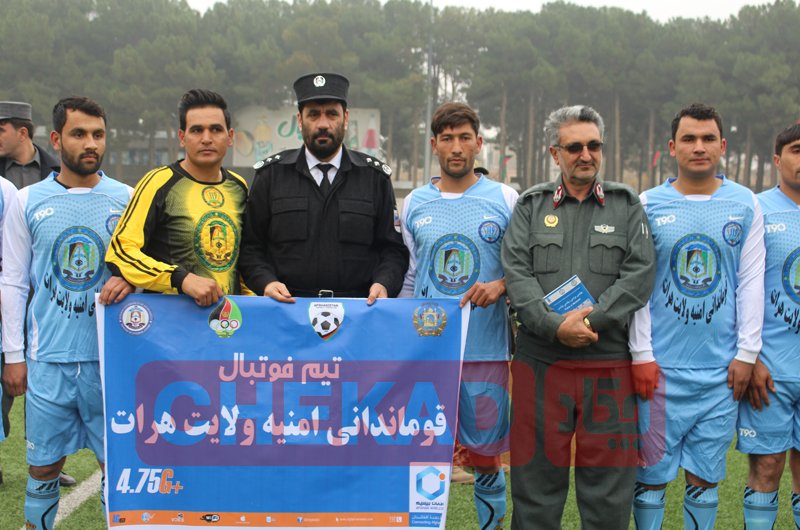 آغاز دومین دور مسابقات فوتبال جام اتحاد و همبستگی پولیس ملی در هرات