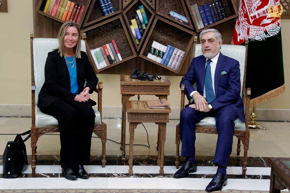 فدریکا موگرینی صبح امروز در یک سفر از پیش اعلام‌ نشده وارد کابل شد