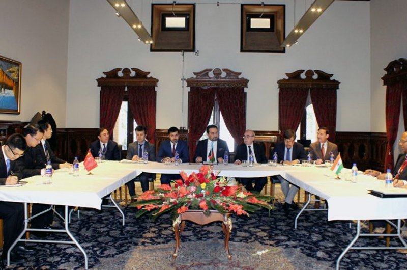 نخستین نشست ۳ جانبه افغانستان، هند و چین در کابل برگزار شد