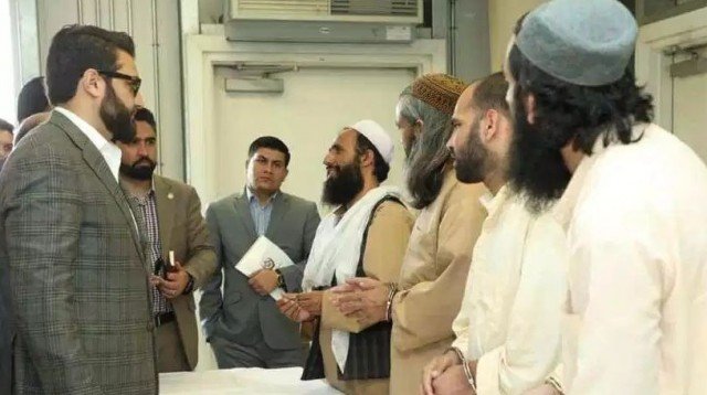 حمدالله محب؛ مشاور شورای امنیت از زندان بگرام بازدید کرد