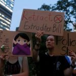 لایحه استرداد متهمان از چین به هنگ کنگ به تعلیق افتاد