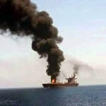دو کشتی در دریای عمان آماج حملات قرار گرفتند