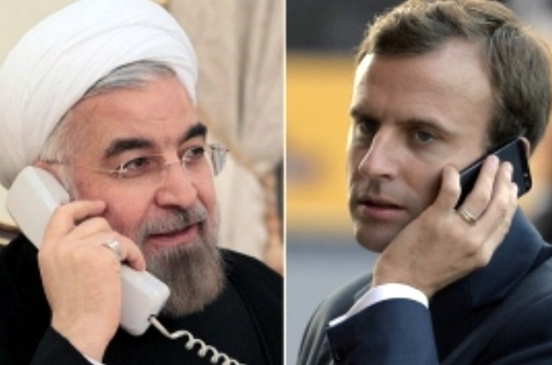 گفت‌وگوی ۱ ساعته مکرون و روحانی به صورت تلفنی