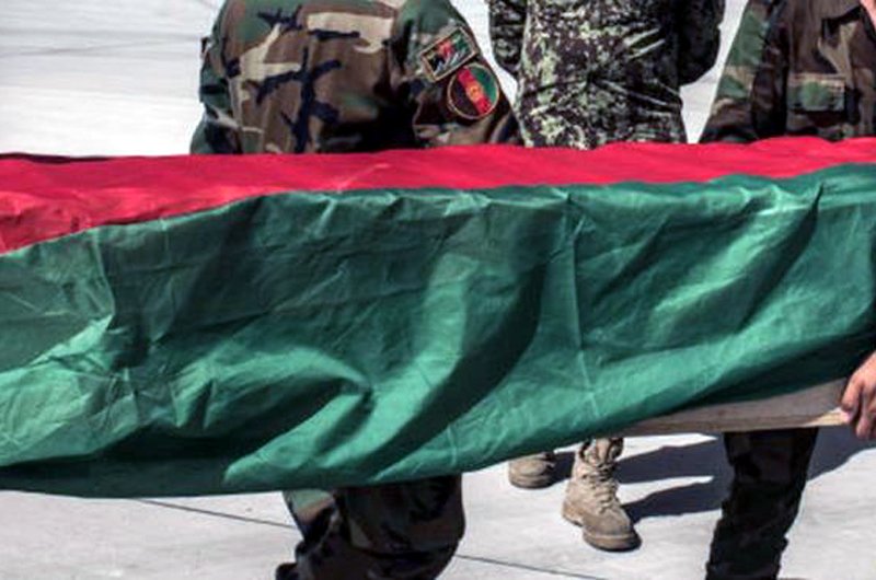 اجساد ۳۴ سرباز ارتش به مرکز ولایت بادغیس انتقال می‌یابد