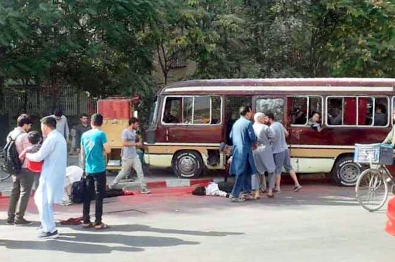 انفجار در کابل؛ عامل انتحاری کارمندان وزارت معادن و پترولیوم را هدف قرار داد