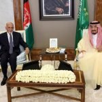 پادشاه عربستان در دیدار با غنی، حمایت خود را از صلح و انتخابات در افغانستان اعلام کرد