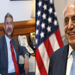 زلمی خلیل‌زاد در دیدار با وزیر خارجه هند پیرامون صلح افغانستان گفت‌وگو کرد