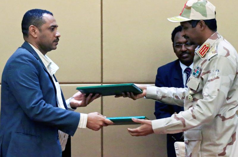 توافق تاریخی در سودان، شورای نظامی و مخالفان قدرت را تقسیم کردند