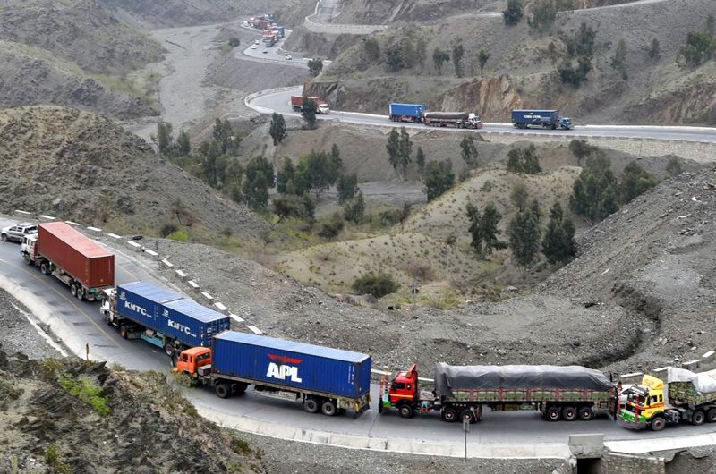 داد و ستد تجاری میان پاکستان و افغانستان به صورت چشمگیری افزایش یافته است
