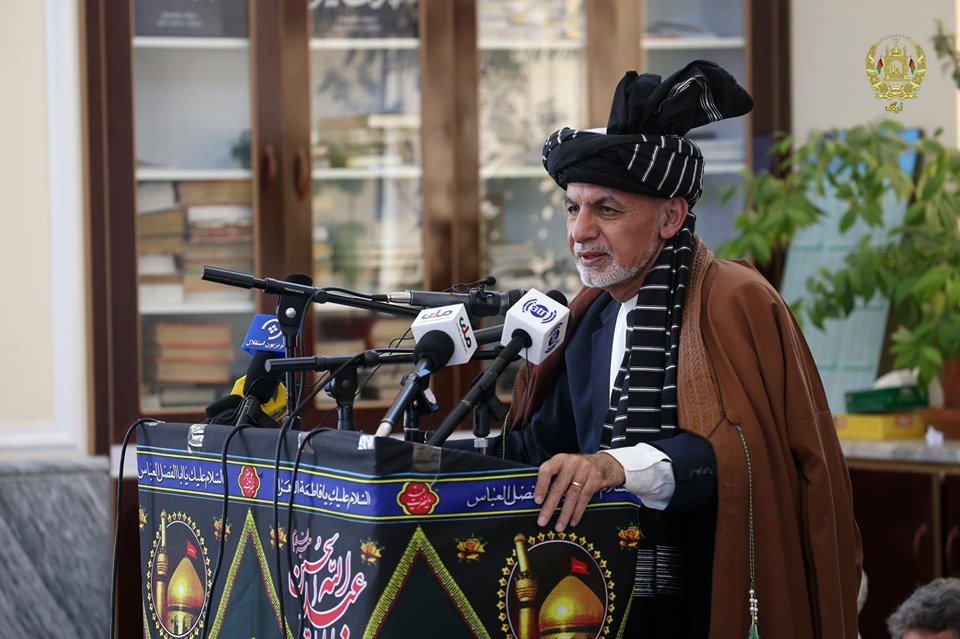 اظهارات اشرف غنی در مراسم گرامی داشت از عاشورا؛ دهمین روز ماه محرم