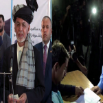رهبران حاکم در افغانستان رای خود را به صندوق‌های رای انداختند