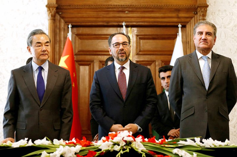 وزرای خارجه افغانستان، پاکستان و چین به گفت‌وگو سه جانبه خواهند پرداخت