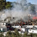 شورش پناهجویان در کمپی در یونان، یک مادر و فرزندش را به کام مرگ کشاند