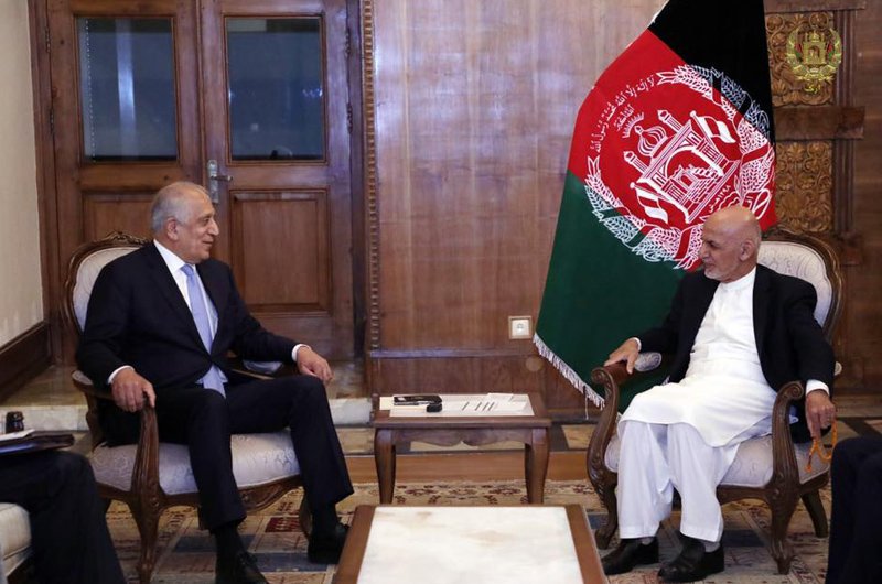 احتمال مذاکرات صلح افغانستان قوت گرفت،‌ خلیل‌زاد با غنی دیدار کرد