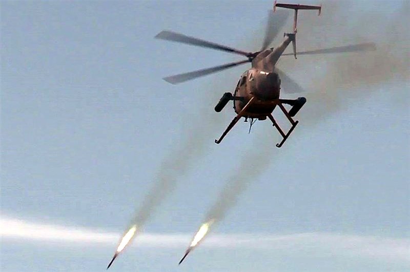 بمباران هوایی نیروهای دولتی، چهار پیکارجوی طالب را در هرات زمین‌گیر کرد