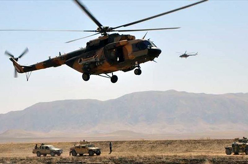 حملات هوایی نیروهای افغان در ننگرهار؛ ۱۶ داعش و ۱۲ پیکارجوی طالب کشته شدند