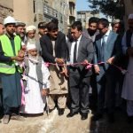 شهرداری هرات روند ساخت سه پروژه انکشافی را آغاز کرد