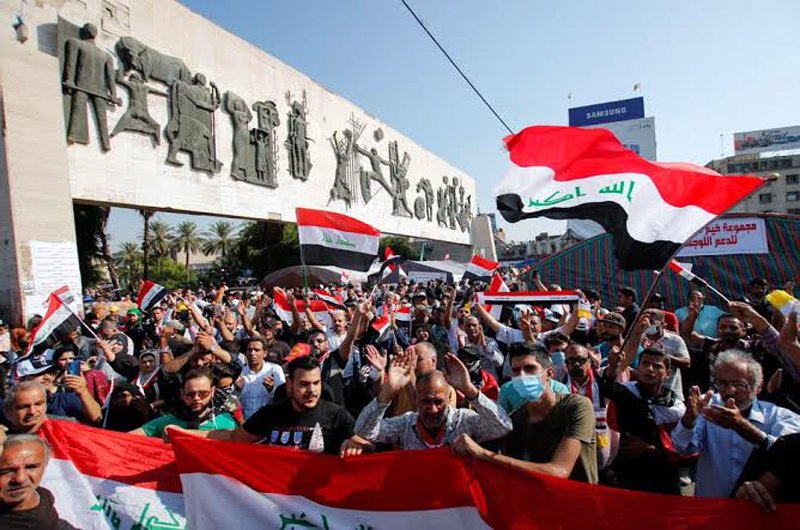 وزیر خارجه آمریکا: دولت عراق صدای معترضان را بشنود