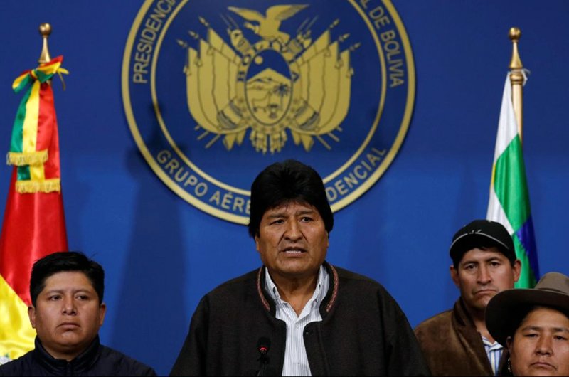 رییس جمهور مستعفی بولیوی در مکزیک پناهنده شد