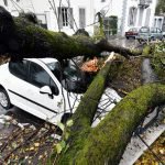 طوفان جنوب غرب فرانسه را به خاموشی فرو برد، برق ۵۵ هزار خانه قطع شد