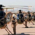 هلی‌کوپترهای آمریکایی با خلبان‌های افغان بر فراز آسمان‌های افغانستان