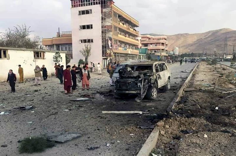 صبح خونین در کابل، ‌انفجار موتر بمب‌گذاری شده قلب افغانستان را لرزاند