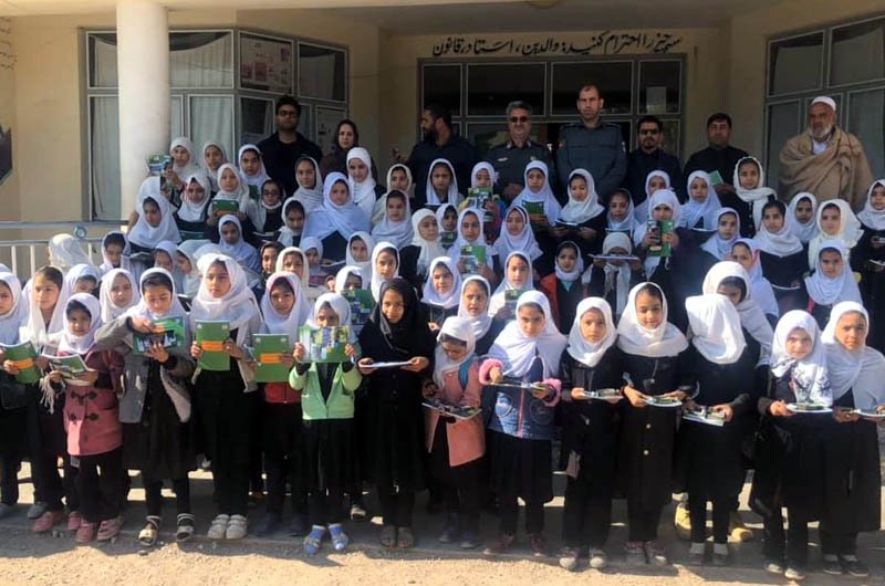 راه‌اندازی برنامه‌های آموزشی مصونیت از سوی پلیس مردمی در مکاتب هرات
