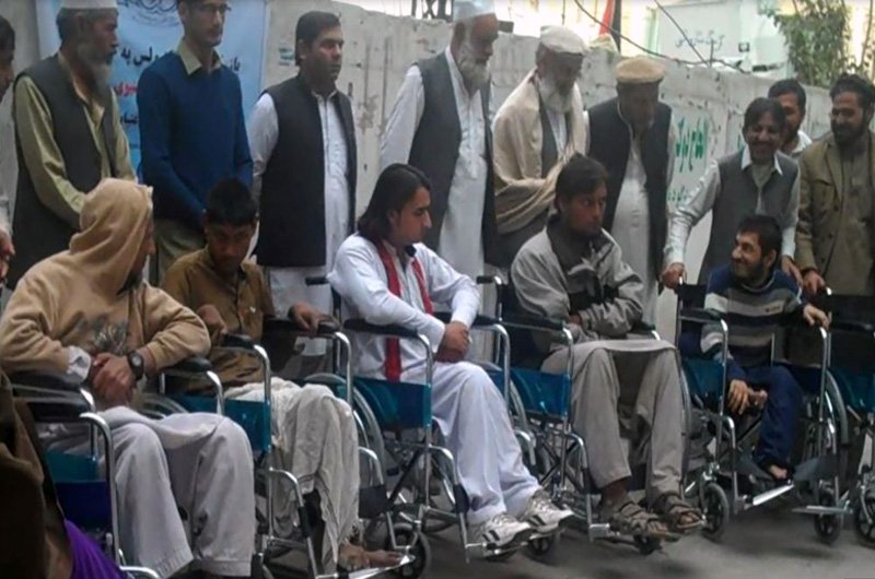 معلولین افغان در سایه بی‌توجهی مسوولان رنج می‌برند