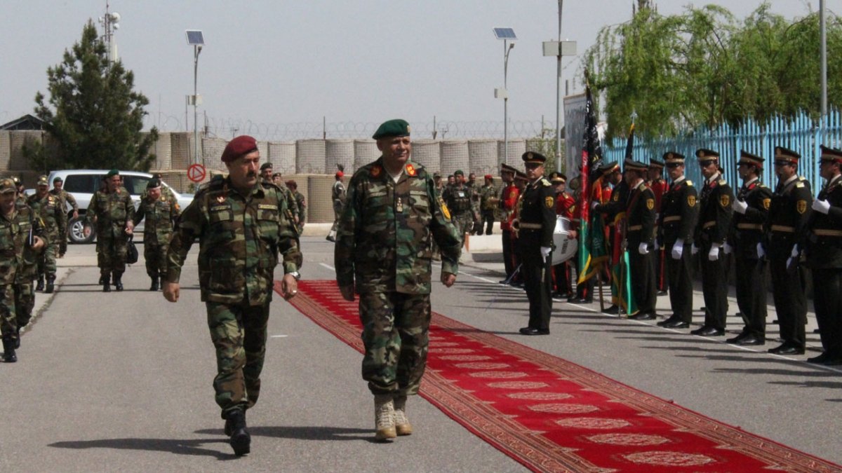 سفر عبدالله حبیبی وزیر دفاع ملی کشور به ولایت هرات