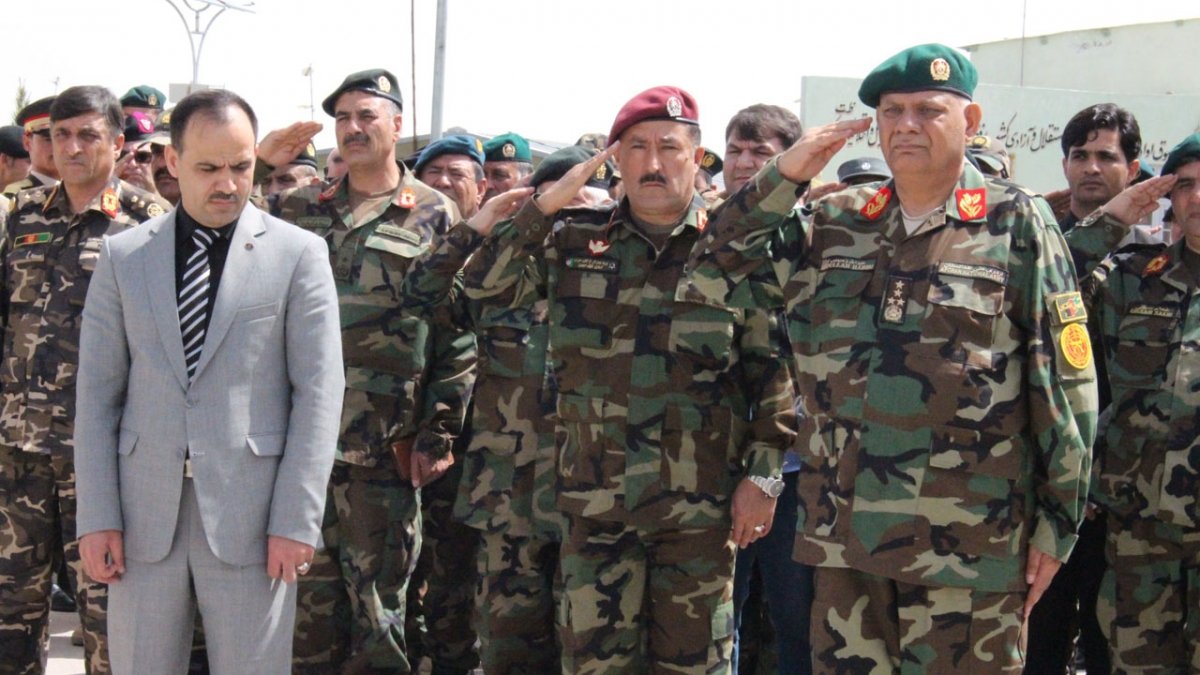 سفر عبدالله حبیبی وزیر دفاع ملی کشور به ولایت هرات